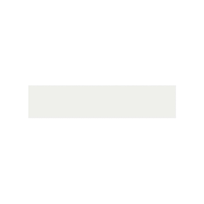 Banc de salle a manger Coney style milieu du siecle en blanc - Lot de 2