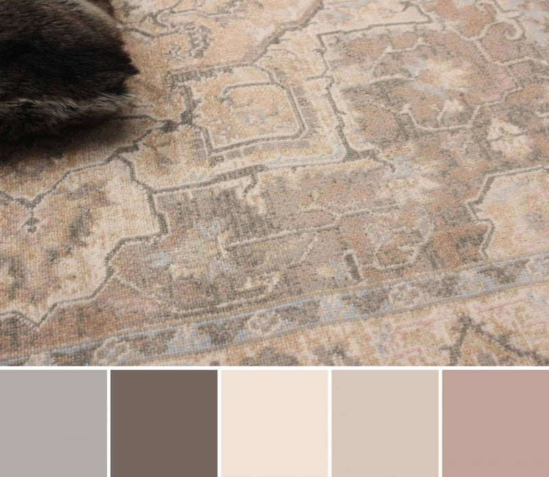 Carpette Ashby brun clair - 5 pi 0 po x 8 pi 0 po   