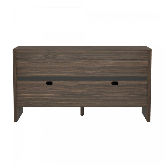 Buffet moderne Linda 60\" en noyer brun