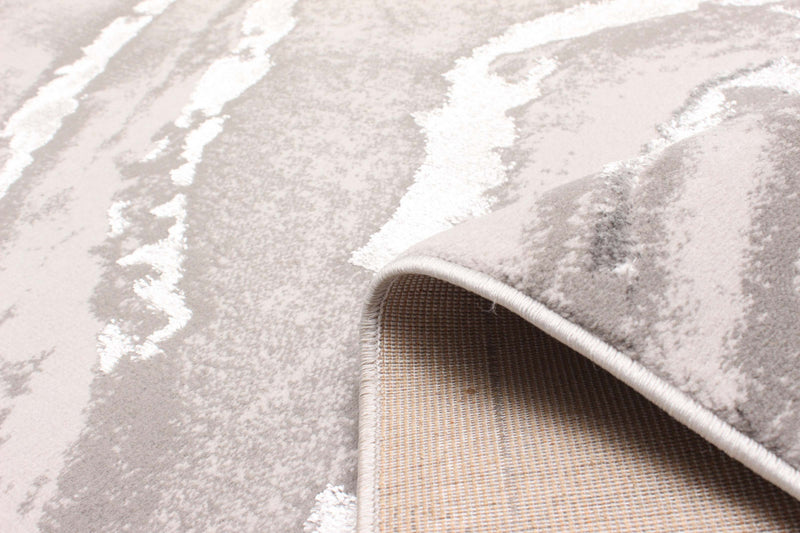 Tapis Contemporain/Moderne Dove 8'0\" x 10'0\" en Gris