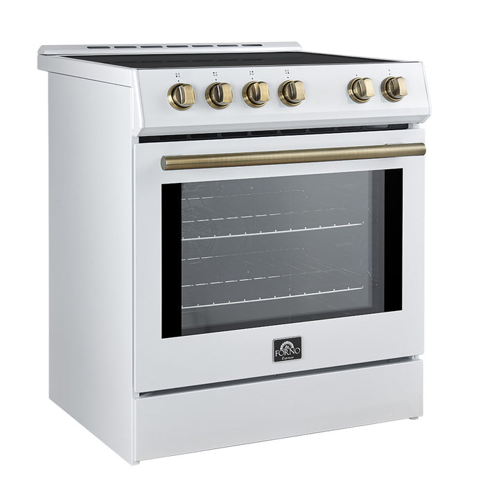 Cuisiniere a induction encastrable Leonardo Espresso de 30 po, blanche – FFSIN0982-30WHT