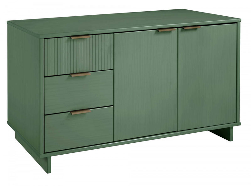 Buffet moderne Granville 55\" en vert sauge