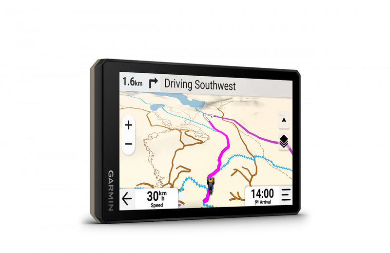 Garmin Tread 2 6” Navigateur Powersport - GPS tout-terrain, itineraires etape par etape, suivi de groupe, cartes d'elevation, itineraires de motoneige, imagerie satellite