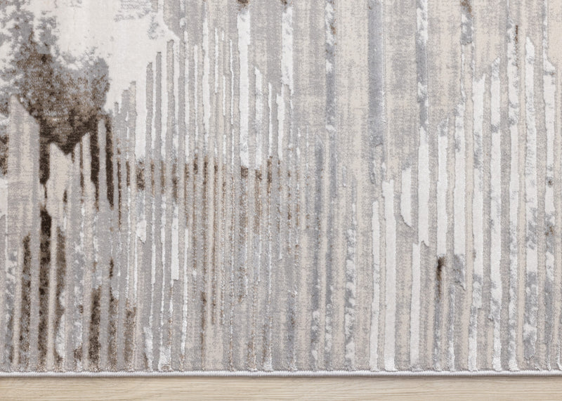 Carpette London à motif géométrique pour l’intérieur - 7 pi 10 po x 10 pi 6 po