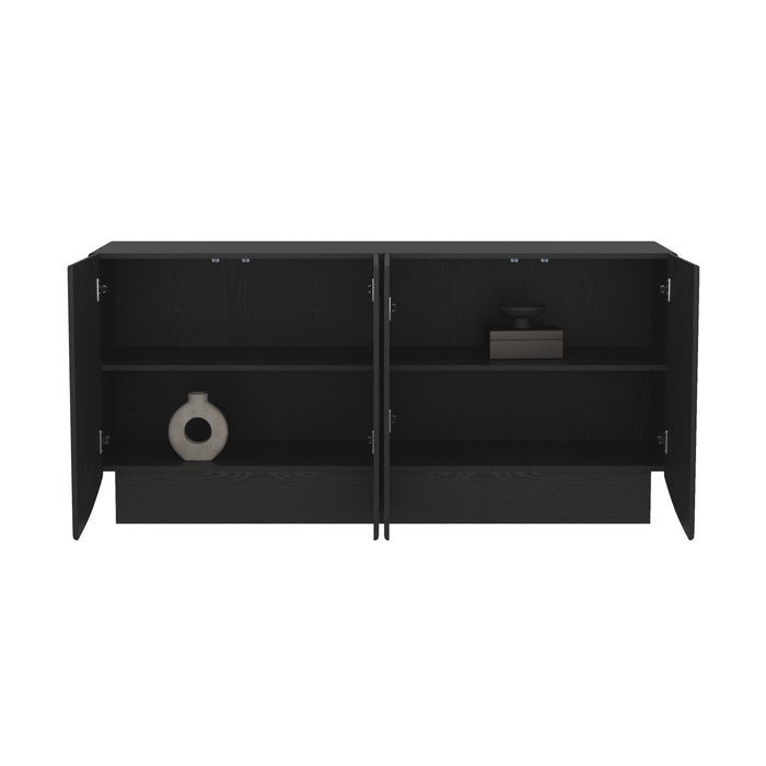Buffet contemporain Ardea 60\" en noir