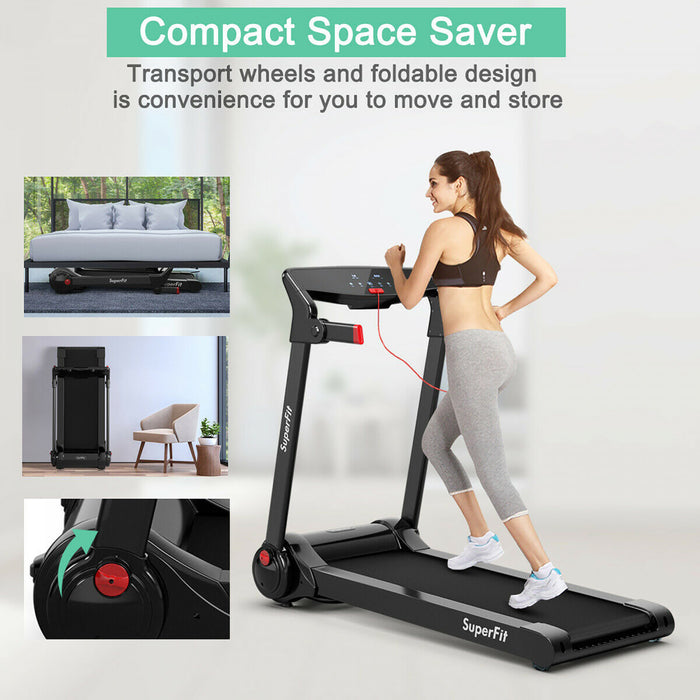 Tapis De Course Pliant 3cv Superfit – Avec Bluetooth