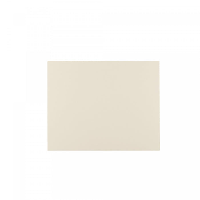 Table de nuit moderne Amara 20\" en creme et chene clair (1 tiroir) - Lot de 2