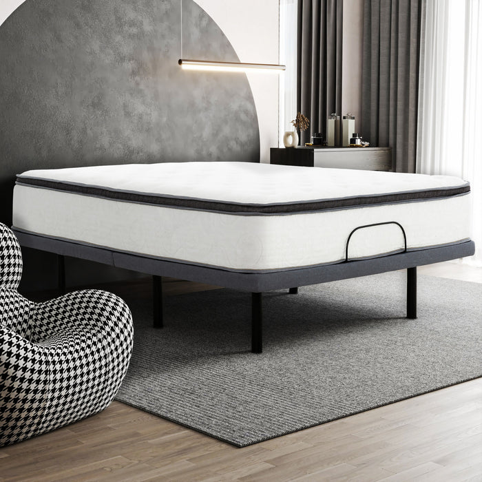 Base de lit ajustable Holloway avec ports USB et telecommande sans fil - Tres grand