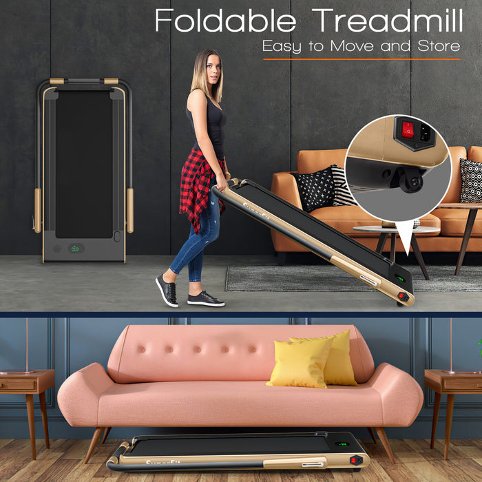 Tapis De Course Pliable 2,25cv Superfitavec Telecommande
