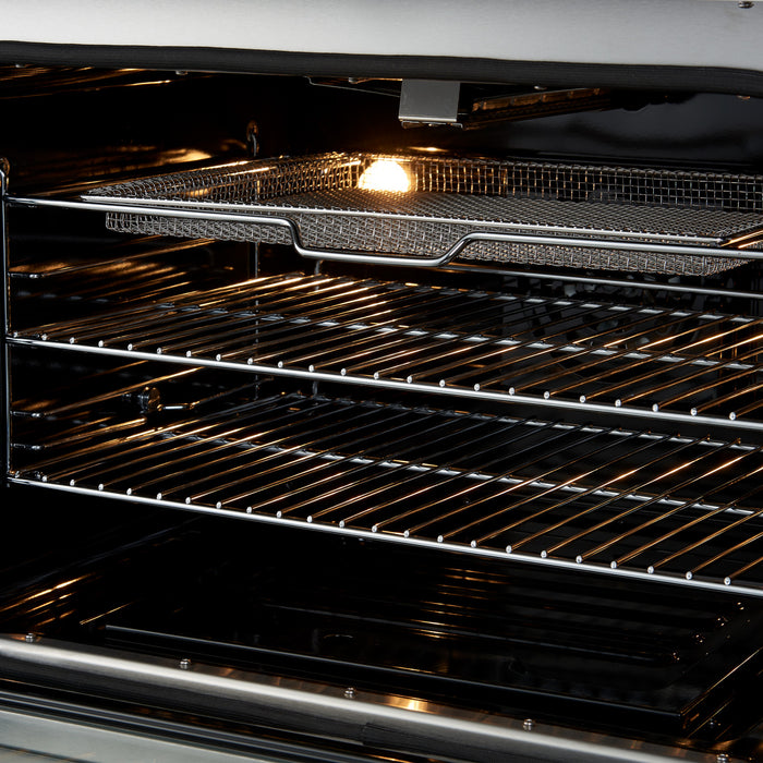 Cuisiniere a gaz Giovanni 30 pouces en acier inoxydable, 4,32 pi³ – FFSGS6274-30
