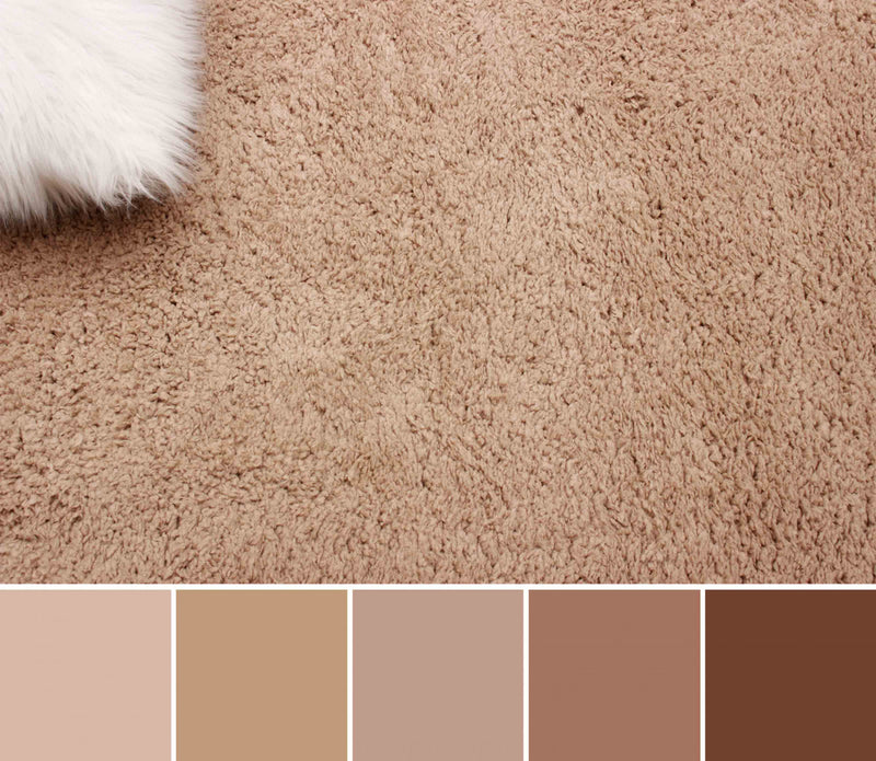 Carpette Vera taupe - 5 pi 0 po x 8 pi 0 po  