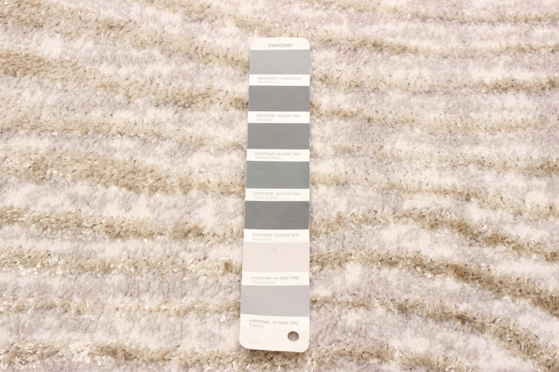 Carpette Kamala grise - 8 pi 0 po x 10 pi 0 po