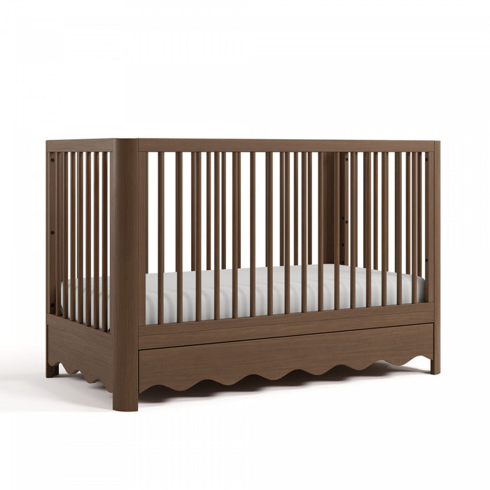 Storkcraft Casablanca Lit de bebe convertible 5-en-1 de luxe avec tiroir - Noisette