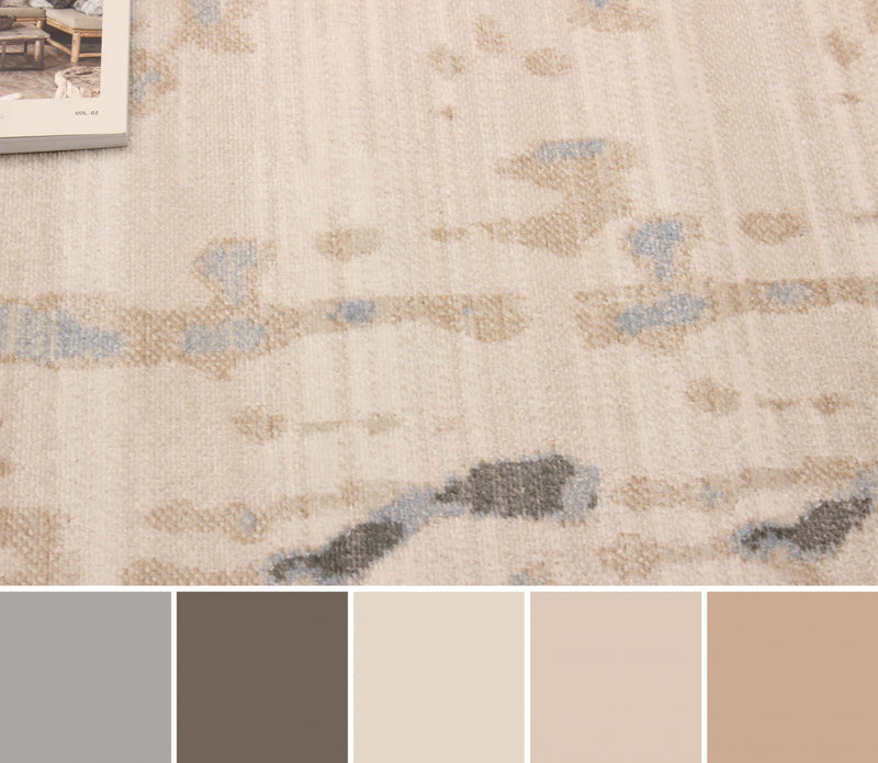 Carpette Shay ivoire - 8 pi 0 po x 10 pi 0 po   