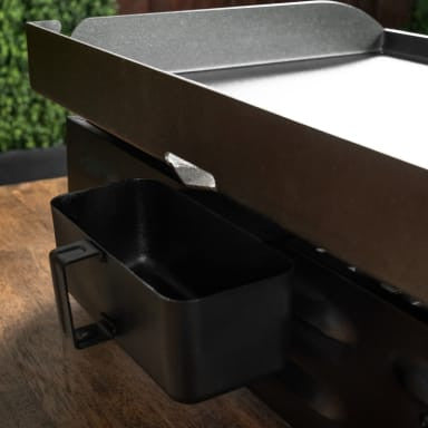Gril de table Blackstone 22\" avec couvercle et adaptateur pour propane - 2427