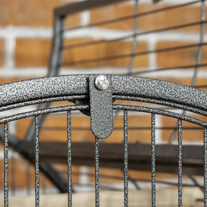 Pawhut 66\" Cage A Oiseaux Cage A Perroquets Pour Perruches Calopsittes Perruches Avec Dessus De Jeu, Support Roulant, Plateau Coulissant, Etagere De Rangement