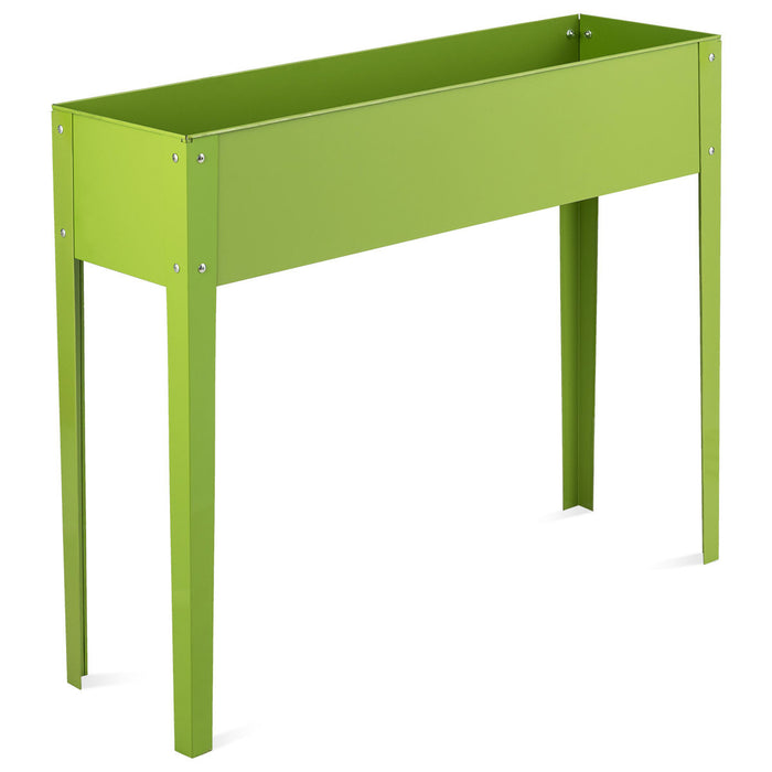 Costway 40 \"x12\" Stand De Plante De Jardin Eleve En Plein Air Souleve Haut Lit De Fleurs