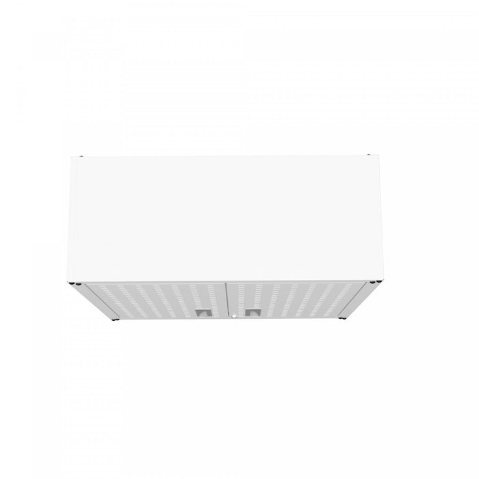 Armoire de garage flottante Fortress Modern 30\" en blanc - Lot de 2
