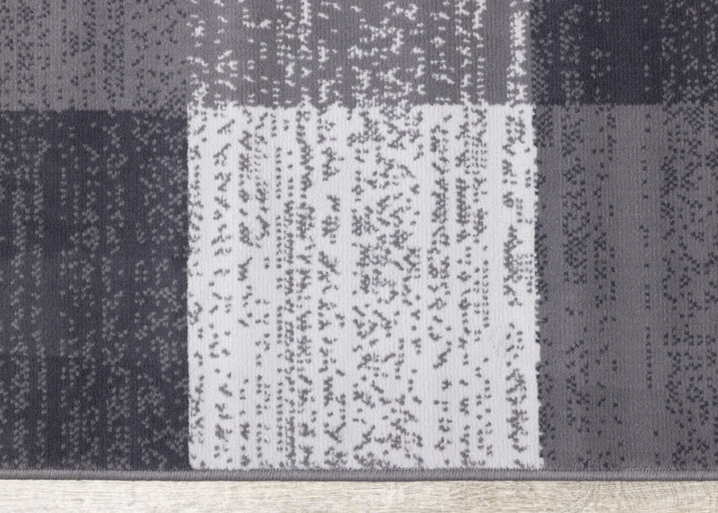 Carpette Florence à motif blocs vieillis pour l'intérieur - 4 pi 7 po x 6 pi 7 po