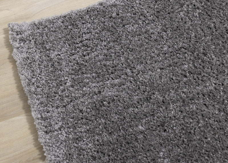 Tapis Taylor a poils longs confort gris fonce, 3'11\" x 5'11\"