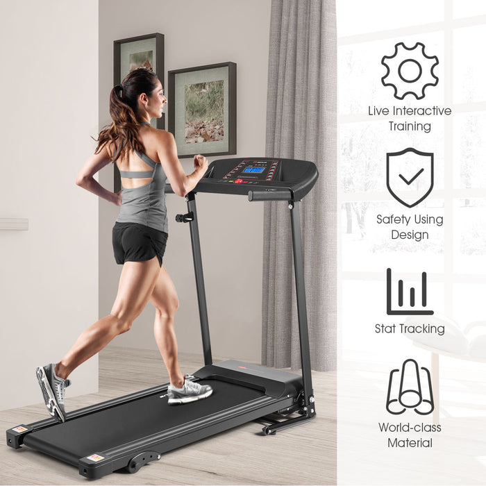 Tapis De Course Pliant 10,5km/h Goplus