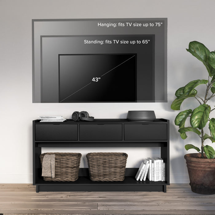 Console Simply Modern de Prepac - noire