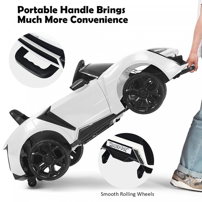 Voiture Electrique Pour Enfant 12v Costway – 2,4g, Mp3