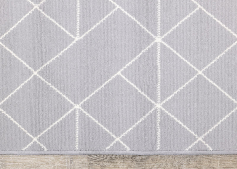 Carpette Florence à motifs de triangles abstraits - 4 pi 7 po x 6 pi 7 po