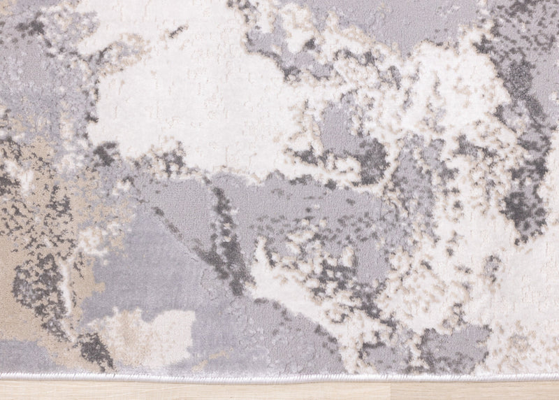 Carpette London à motif d’océan ondulé - 6 pi 7 po x 9 pi 6 po