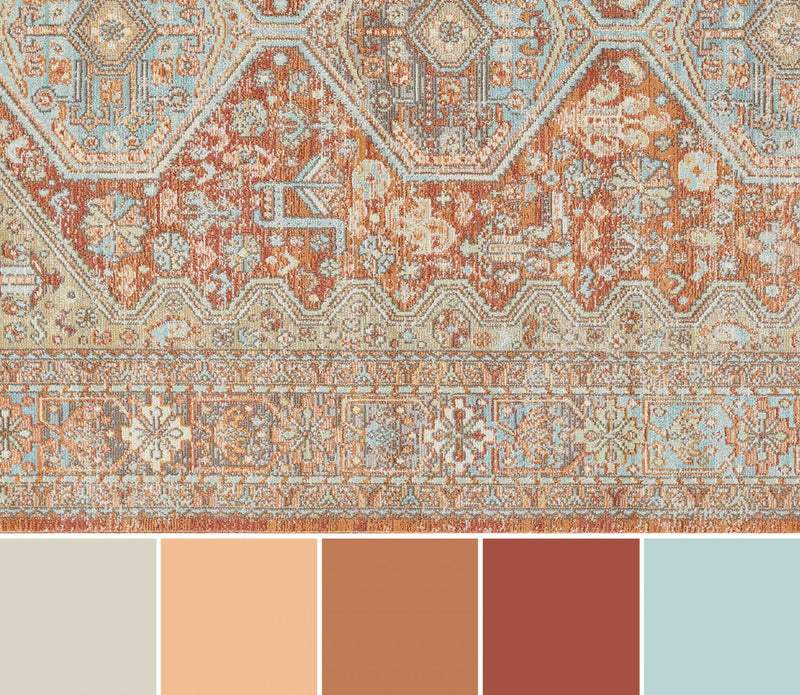 Tapis Traditionnel Alicia 9'3\" x 11'10\" en brun