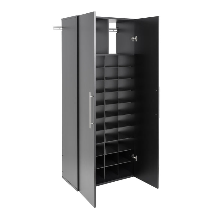 Hangups Armoire De Rangement Pour Chaussures A 40 Casiers – Noir