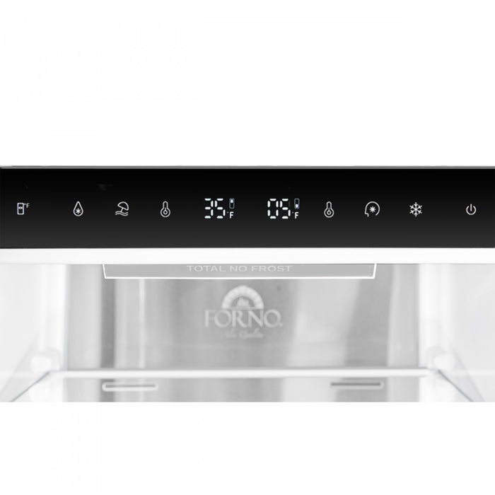 Refrigerateur Custodia de 48 po, 20,6 pi³, avec machine a glacons, noir – FFFFD1766-48BLK