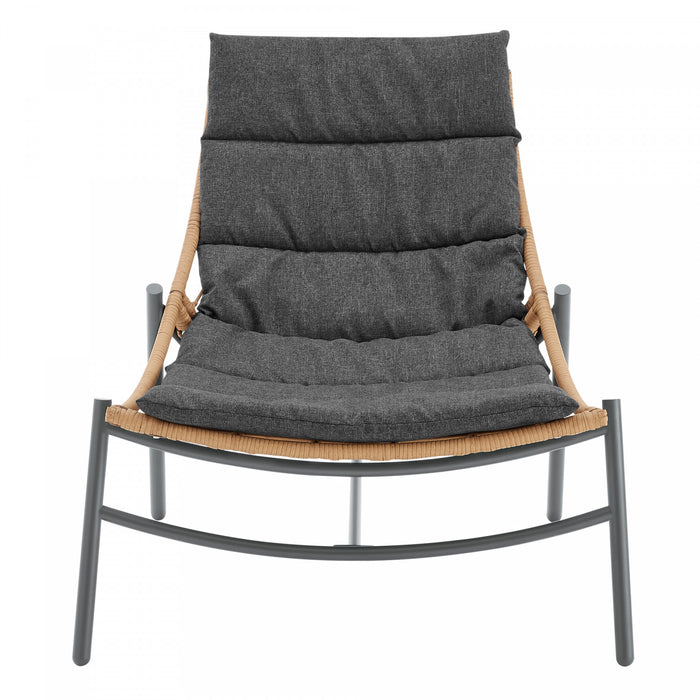 Ensemble de conversation moderne Sunset 3 pieces en gris