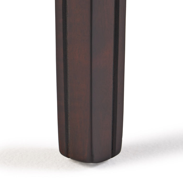 Ensemble De 2 Tabourets De Comptoir Tiffin, Siège Selle Avec Garniture Cloutée, Cuir Végétalien - Brun