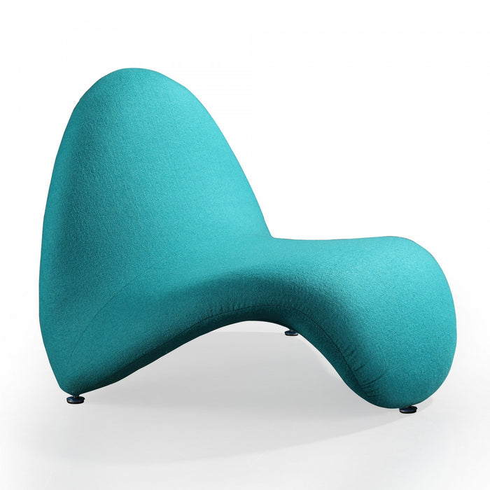 Fauteuil d’appoint moderne 1 piece MoMa en violet, turquoise et jaune