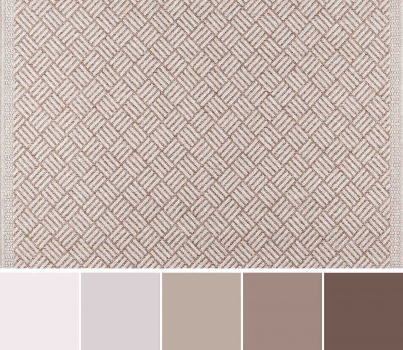 Tapis Contemporain Eve 2'0\" x 10'0\" en brun