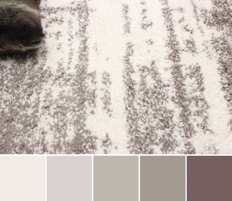 Carpette Brindie ivoire - 5 pi 0 po x 8 pi 0 po  