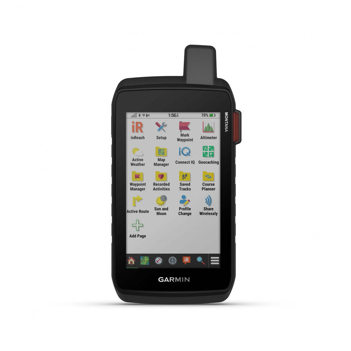 Garmin Montana 710i Gps A Ecran Tactile Robuste - Navigateur A Ecran Tactile De 5,5 Pouces, Technologie Inreach Integree