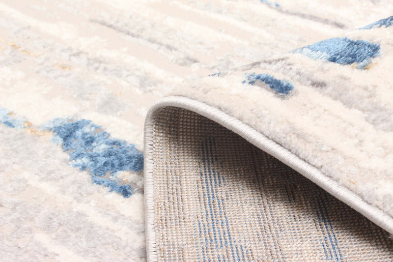 Tapis Contemporain/Moderne Juniper 8'0\" x 10'0\" en Gris