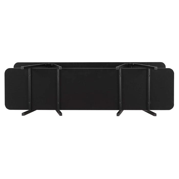 Console moderne contemporaine Celine 47\" en noir
