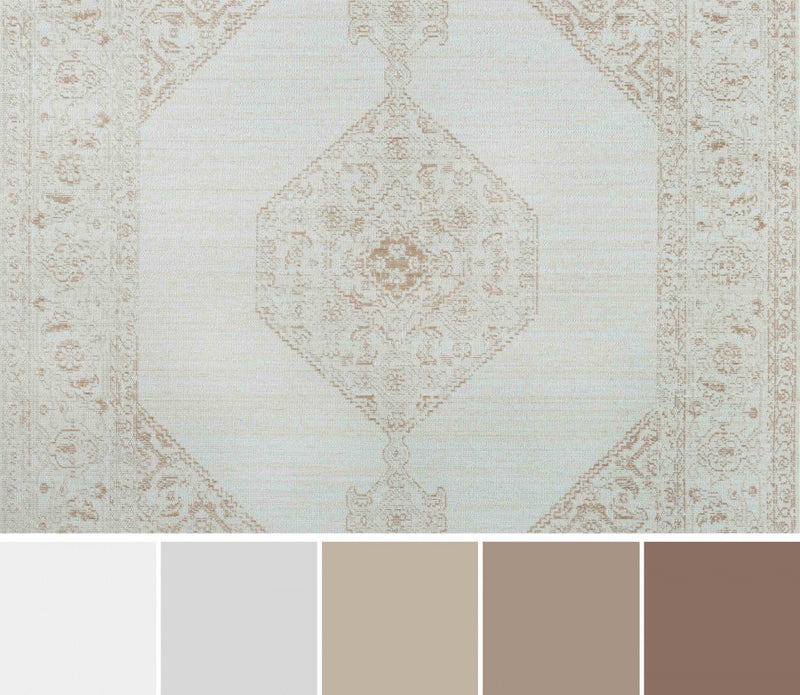 Tapis Traditionnel Maude 2'7\" x 8'0\" en brun
