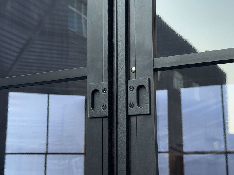 Florence Solarium 12 X 18 Toit Metal Noir