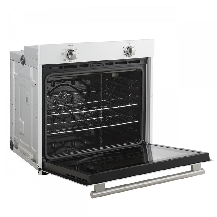 Four mural simple Vomero 30 po, blanc, four a convection de 5 pi³ - FBOEL1370-30WHT