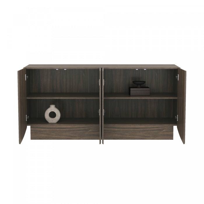 Buffet contemporain Ardea 60\" en noyer