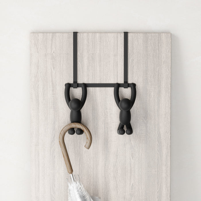 Crochets doubles pour porte Buddy de Umbra - noirs