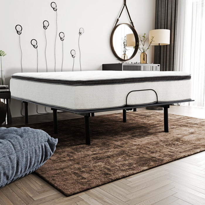 Base de lit ajustable Celeste avec telecommande filaire - Simple XL