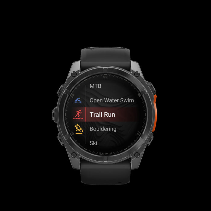  Slate Gray With Black Silicone Band