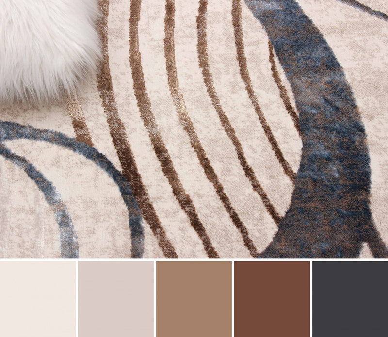 Carpette Leah ivoire - 5 pi 0 po x 8 pi 0 po  