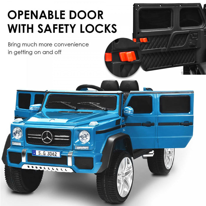 12v Autorise Mercedes-benz Enfants Roulent Sur La Voiture Rc Vehicules Motorises W / Trunk Navy