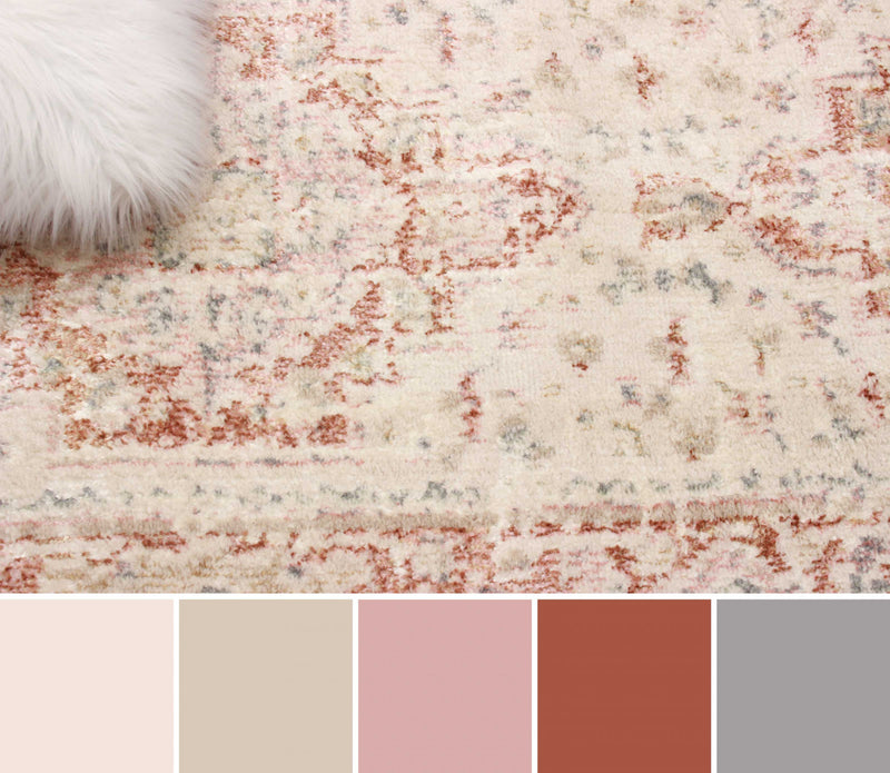 Carpette longue Bijara cuivre - 2 pi 8 po x 8 pi 2 po 